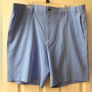 Callaway Light Blue Checkered Men’s Golf Shorts